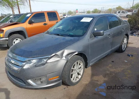 2012 Ford Fusion Sel из США, поврежденный, VIN 3FAHP0JAXCR199168